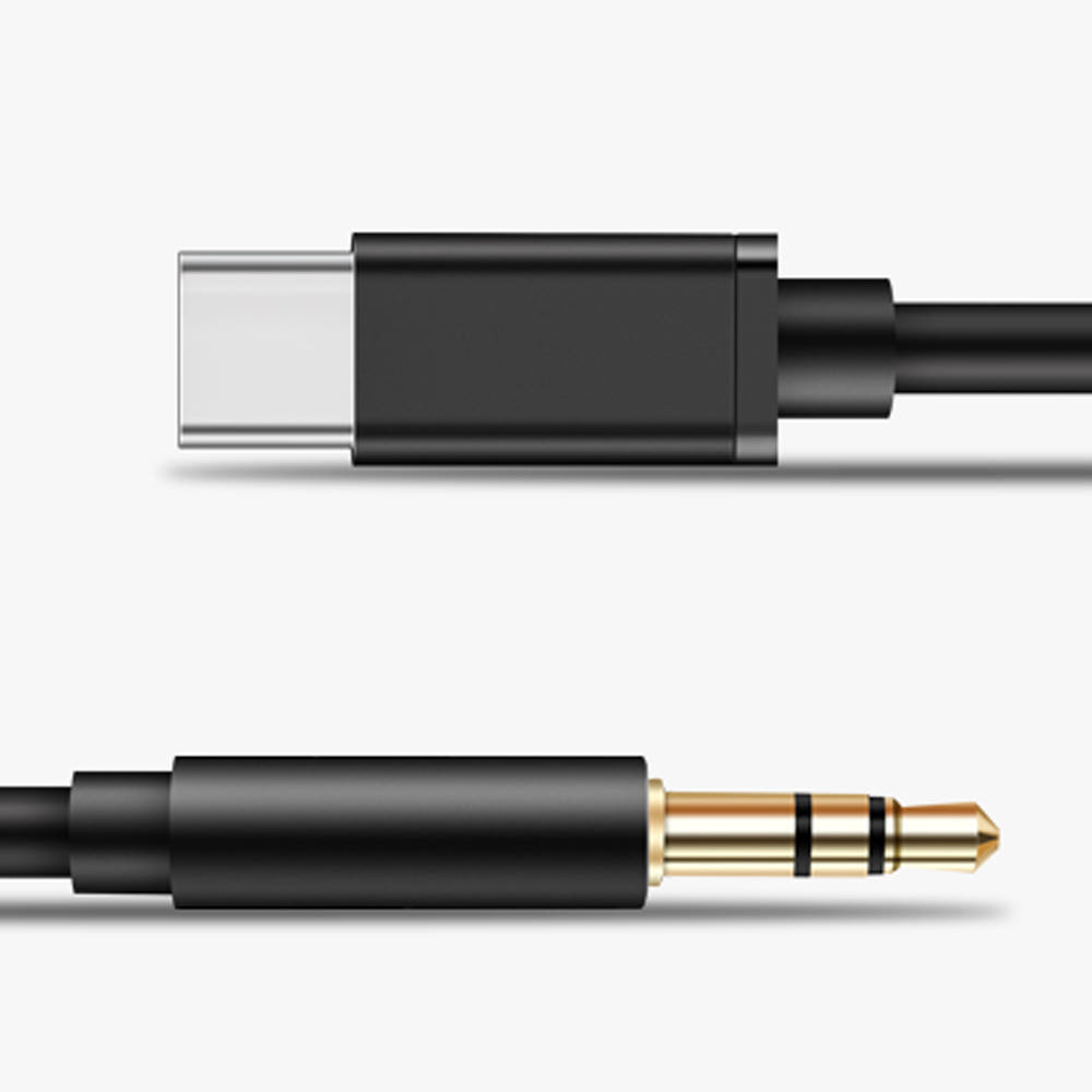 바라보고 USB C타입 to 3.5mm AUX 오디오 케이블 차량용 - 상세 이미지 4
