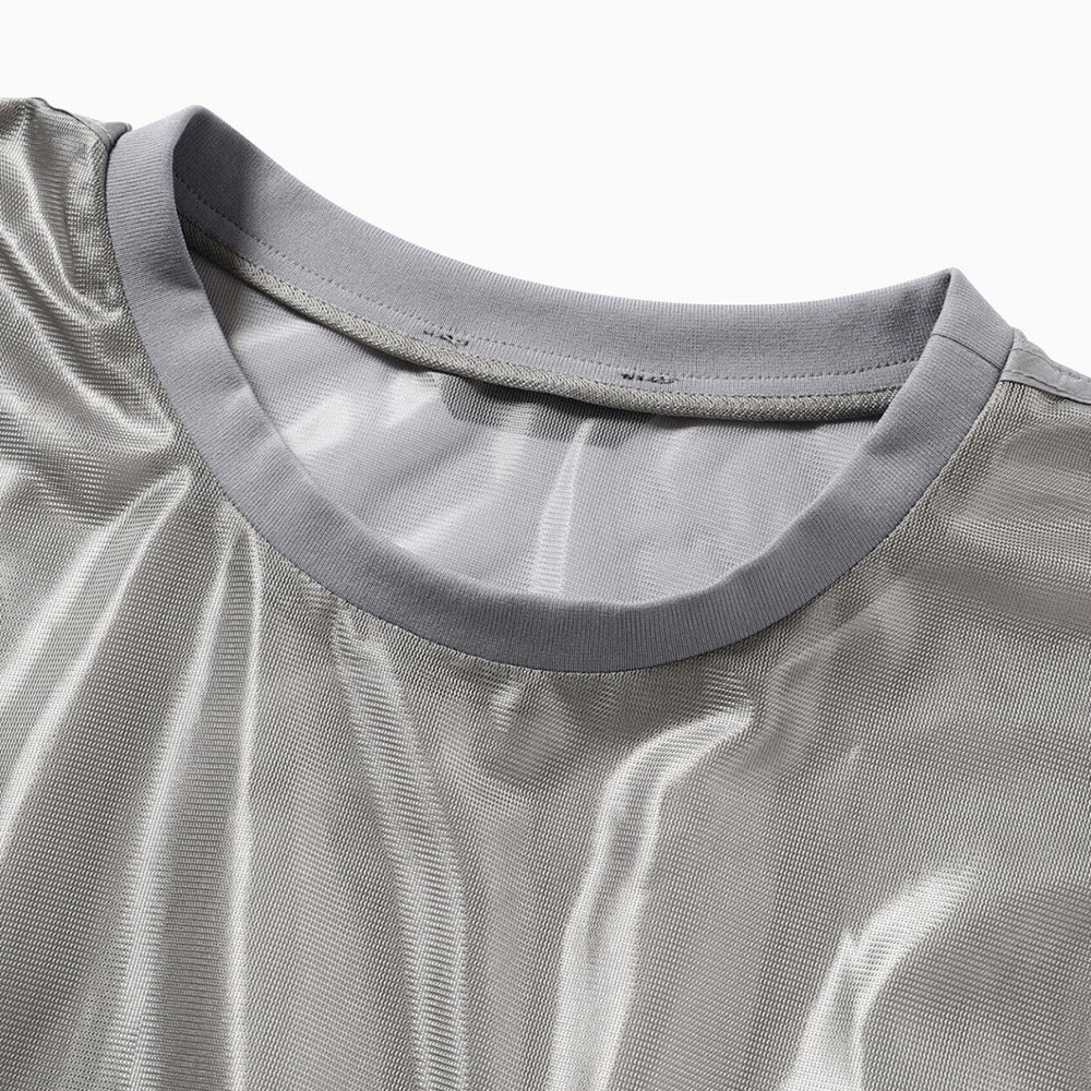 앤드원더 티셔츠 silver mesh T 25SS 메쉬 5745184039 - 상세 이미지 3