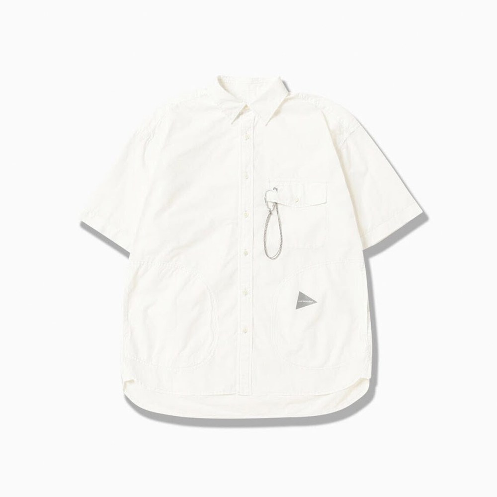 앤드원더 셔츠 CORDURA cotton rip SS shirt 25SS 남녀공용 5745183075 - 상세 이미지 3