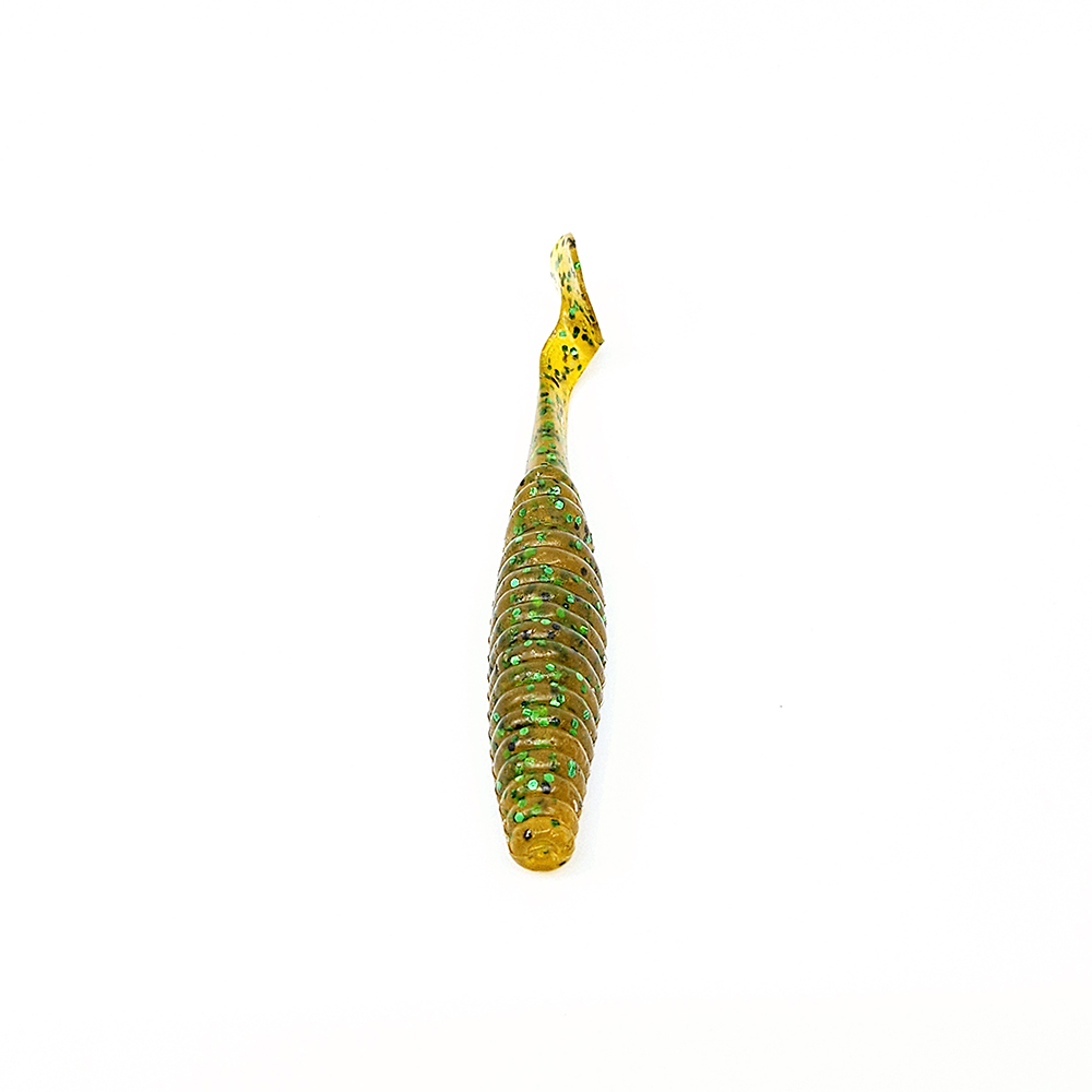 캣츠크로우 어태거 스태거 배스웜 018 골드그린, 10cm(4인치) - 상세 이미지 3