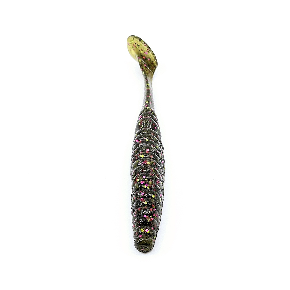 캣츠크로우 어태거 스태거 배스웜 034 워터멜론 믹스, 12.7cm(5인치) - 상세 이미지 3