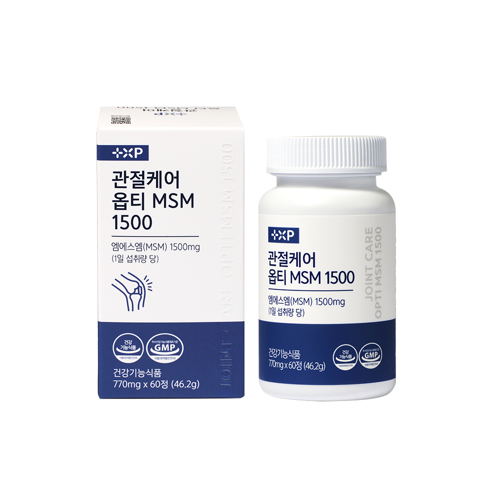관절케어 옵티MSM 미국산 프리미엄 opti MSM 초록잎홍합 보스웰리아 글루코사민 60정