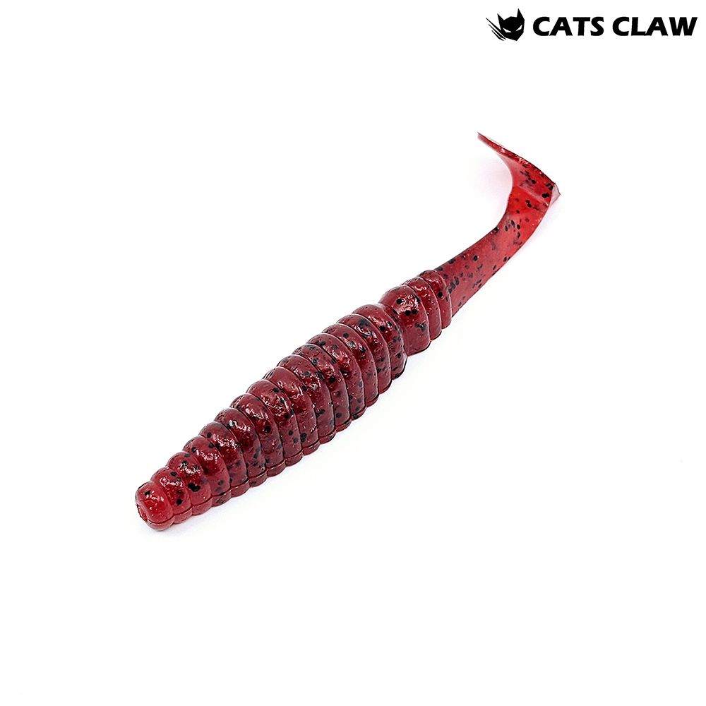 캣츠크로우 어태거 스태거 배스웜 023 체리 씨드, 12.7cm(5인치) - 상품 이미지