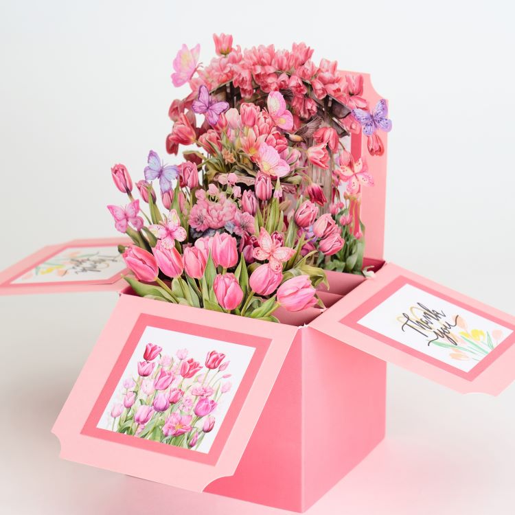 가든 박스 팝업카드 시리즈 3종 - 입체 3D 어버이 스승의날 땡큐 생일카드 파티용품 카드플리즈 - 상품 이미지