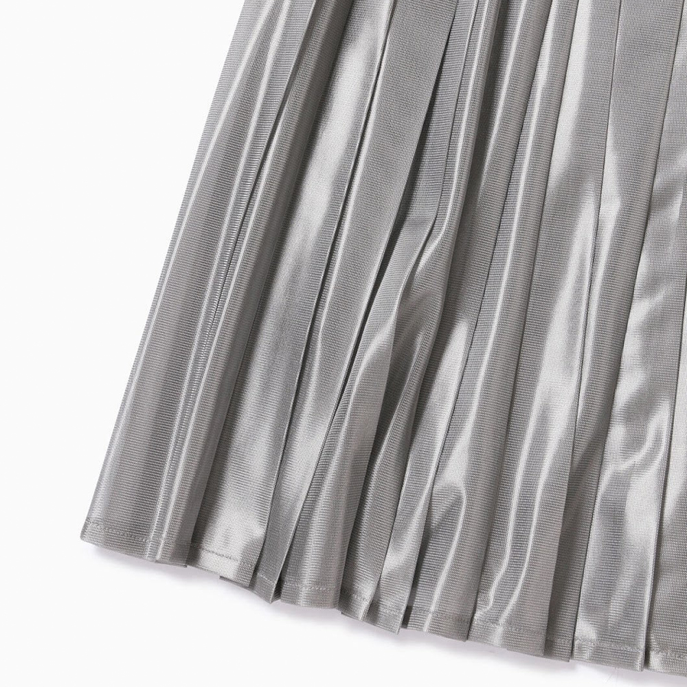 앤드원더 스커트 silver mesh skirt 25SS 플리츠 5745182041 - 상세 이미지 5