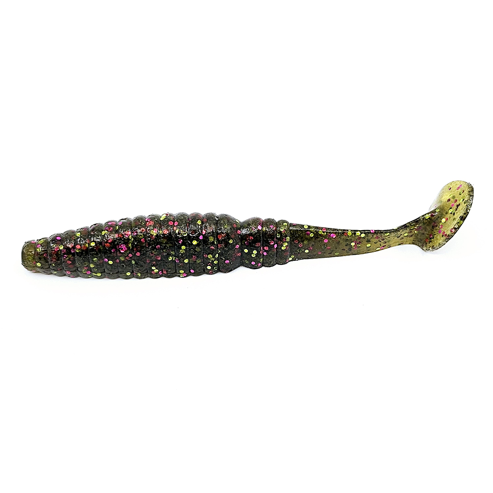 캣츠크로우 어태거 스태거 배스웜 034 워터멜론 믹스, 12.7cm(5인치) - 상세 이미지 2