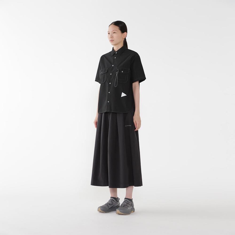 앤드원더 셔츠 CORDURA typewriter SS shirt 25SS 남녀공용 5745183079 - 상세 이미지 5