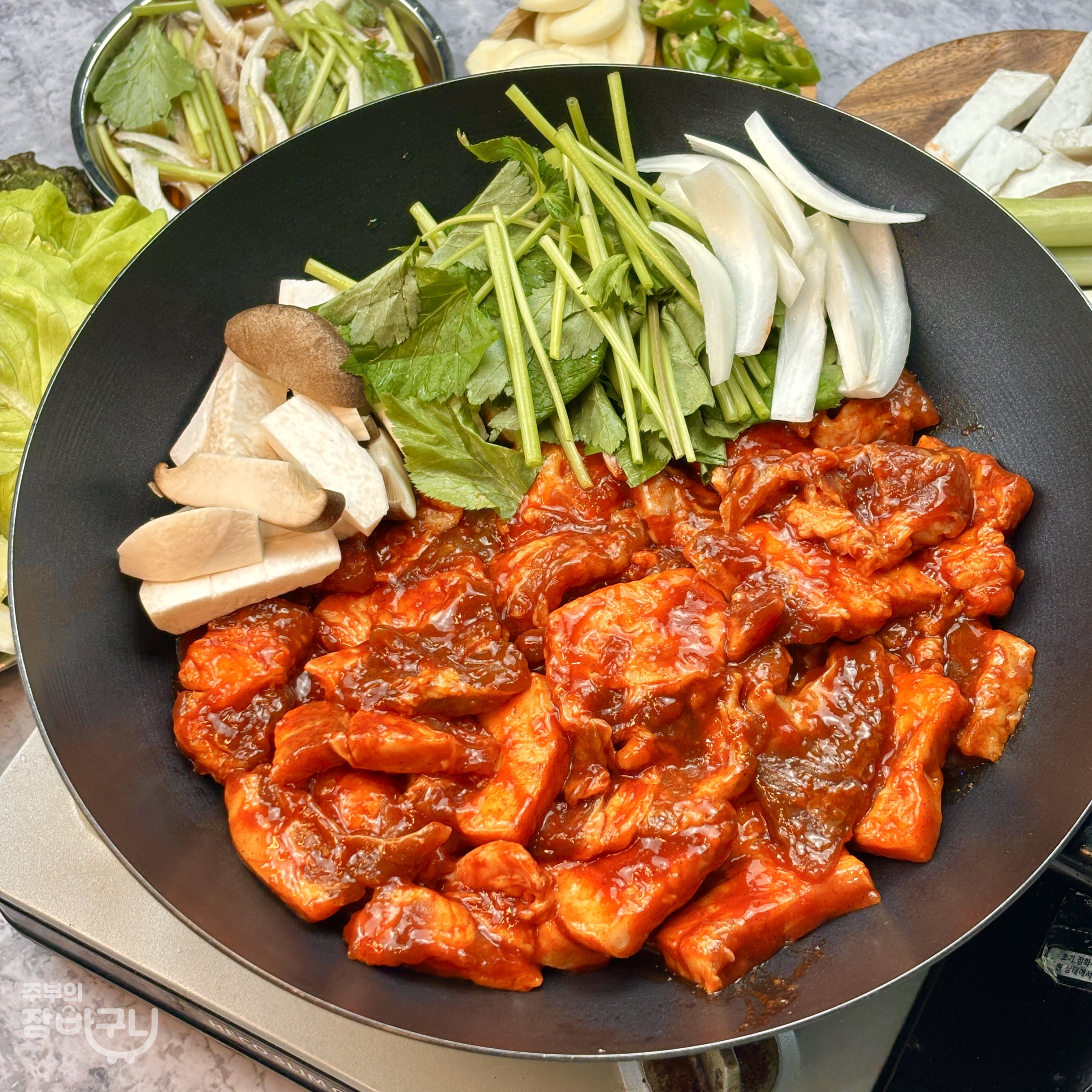 밥 두 공기 순삭 /보성 녹돈 삼겹 불고기 300g / 진한 양념의 감칠맛/ 삼겹 미추리 이미지 6