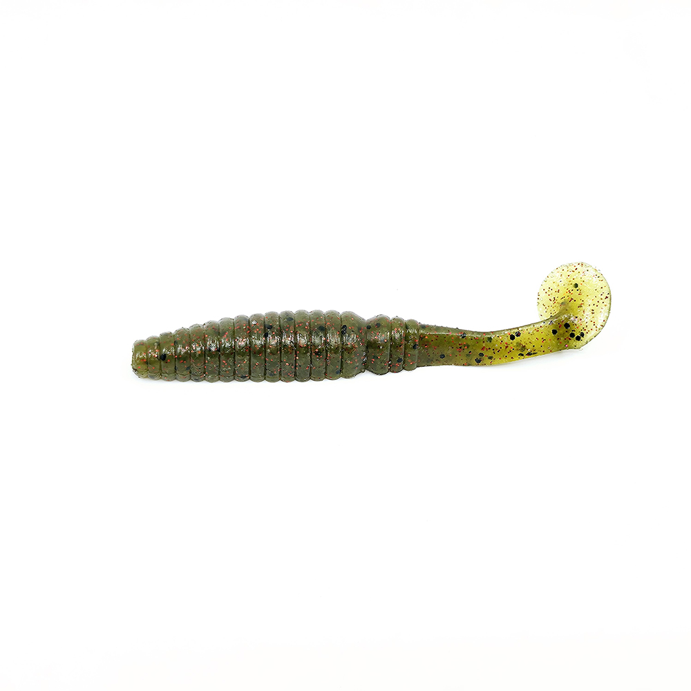 캣츠크로우 어태거 스태거 배스웜 026 워터멜론 레드, 10cm(4인치) - 상세 이미지 2