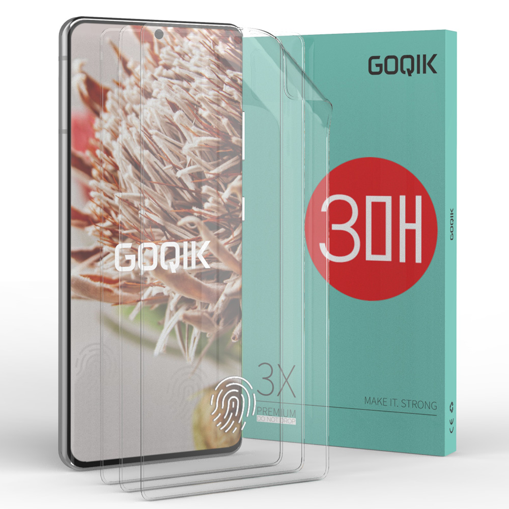 풀커버 TPU 자가복원 액정보호 필름 갤럭시S20 울트라, 3매입 - 메인 이미지