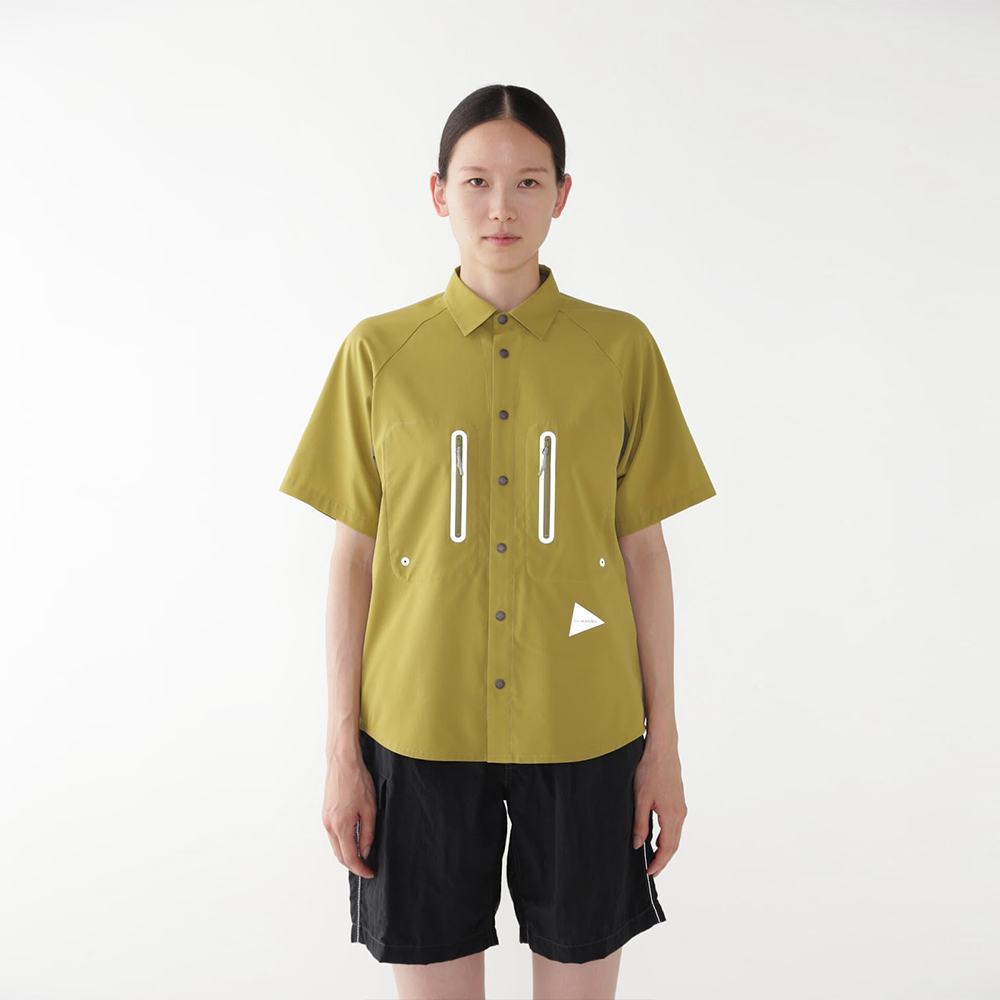 앤드원더 셔츠 tech SS shirt 25SS 남녀공용 5745153020 - 상세 이미지 4
