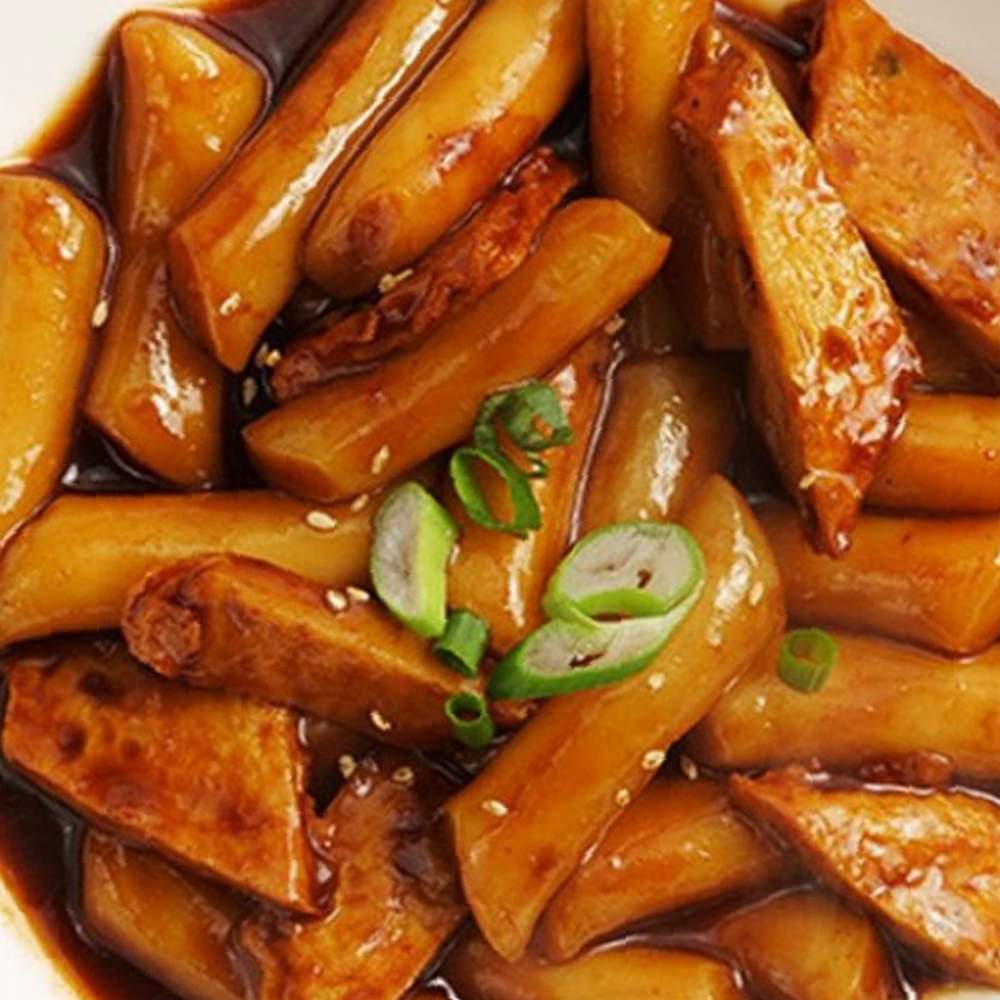 쌀떡(가래떡) 짜장맛 사계절떡볶이 밀키트2인분 : 골드에그마켓5