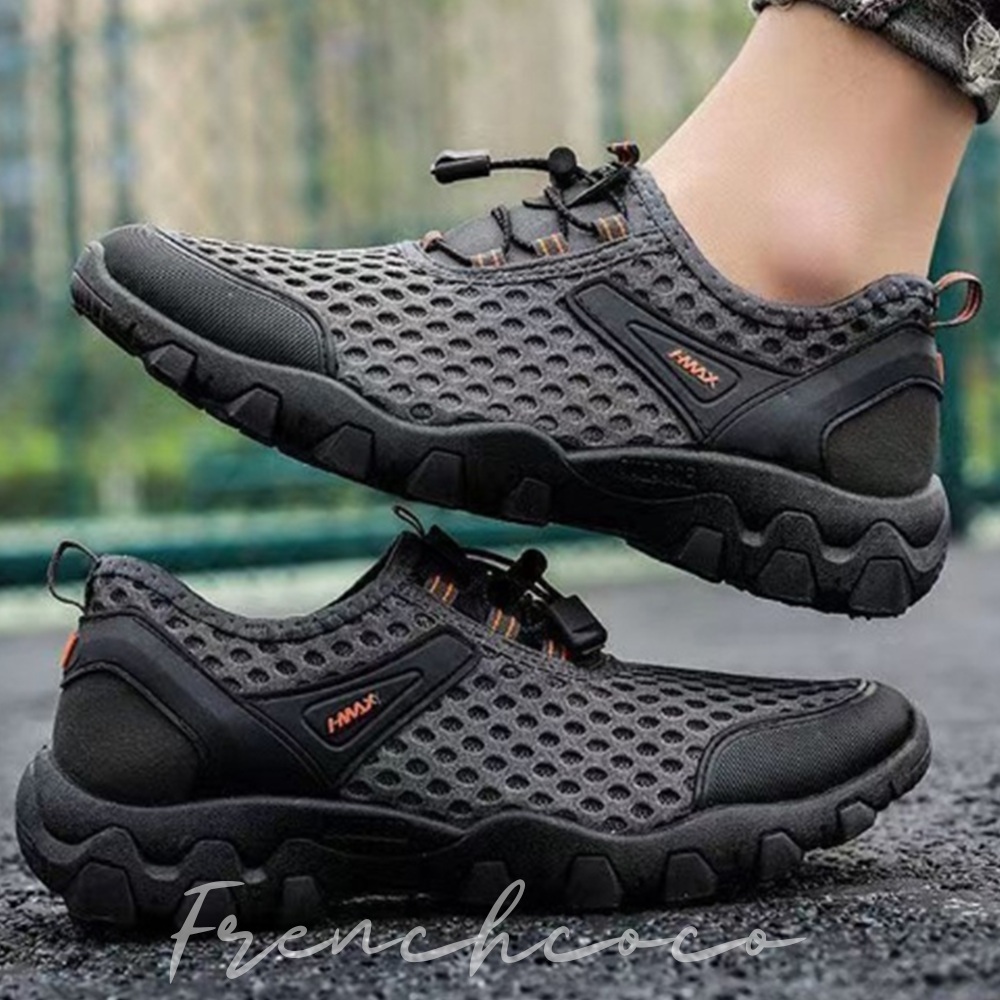 프렌치코코 여름 빠지슈즈 물놀이신발 경량운동화 메쉬 아쿠아 경량 트래킹화 등산 아쿠아슈즈