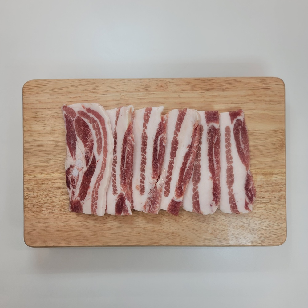 냉동삼겹살 1kg 구이용 냉삼 수육용 통 대패삼겹살 500g+500g - 상세 이미지 2