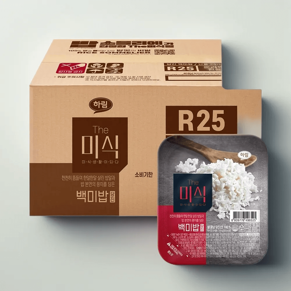 즉석밥 더미식 당진쌀로 만든 당진 백미밥 200g 24개 : 다솜플랜잇 온라인쇼핑몰