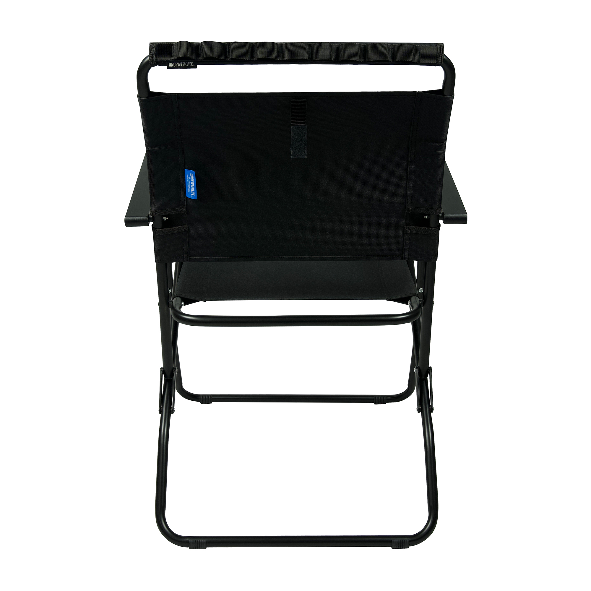 원스위크라이프 캠핑 접이식 폴딩 휴대용 경량 로버 체어 블랙