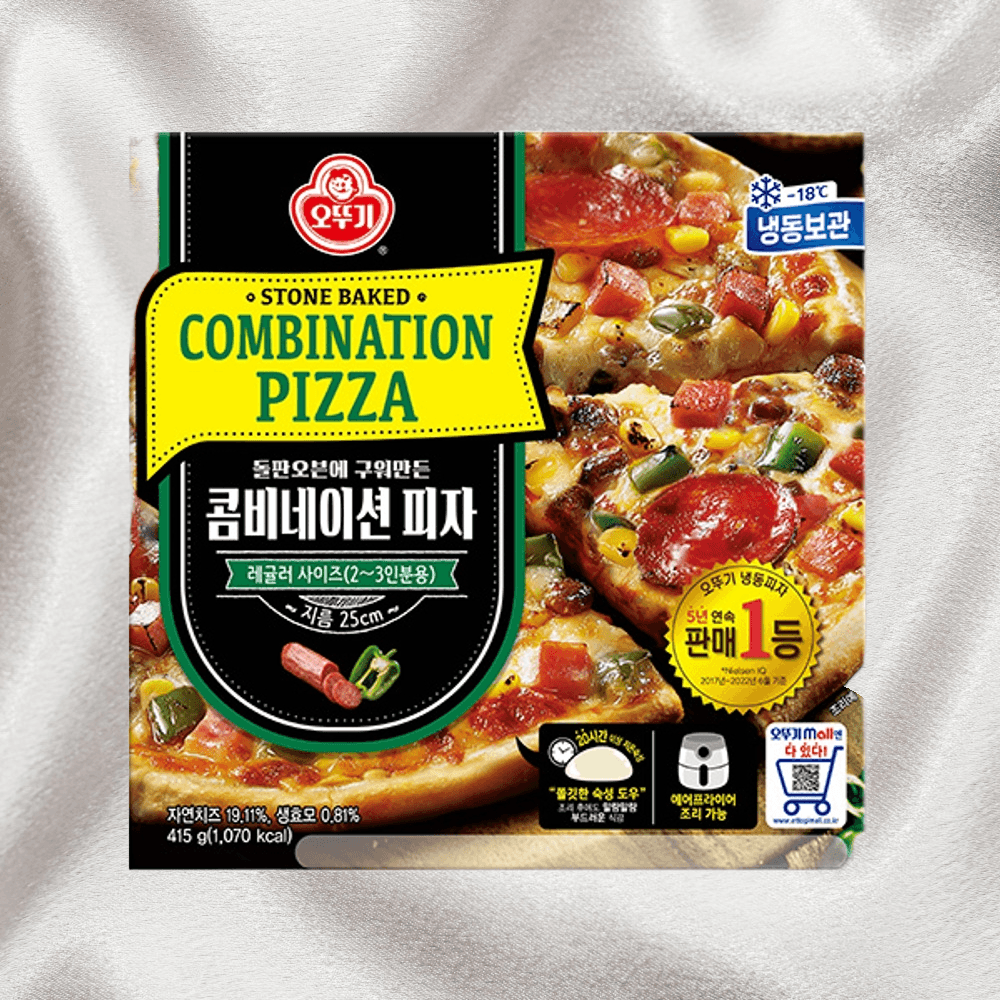 오뚜기피자 콤피네이션 원형피자 415g 2개 : 올더바이어