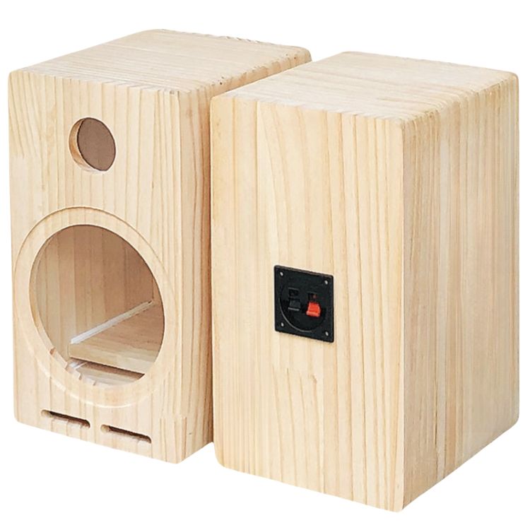 DIY 스피커 만들기 6.5인치 미로형 원목 스피커통 6.5인치 양방향 미로형 단일 스피커 만능형