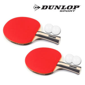 던롭 플럭스익스트림 쉐이크핸드 탁구라켓 2개 공4개 그립2개 탁구채 운동러 솔직 후기 | 실사용 리뷰 - 상품 이미지 1