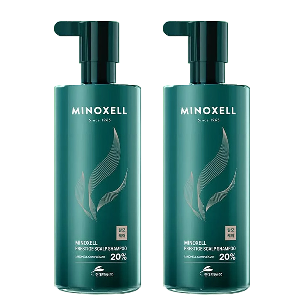 현대약품 마이녹셀 프레스티지 탈모샴푸 480ml 2개 디에스몰