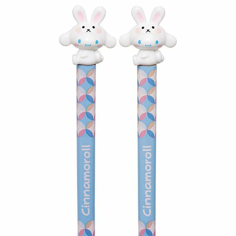 스케이터 산리오 시나모롤 묘 캐릭터 마스코트 간지 젓가락 X 받침 세트 21cm AND45AH - 주방·식기 - 하카타몰