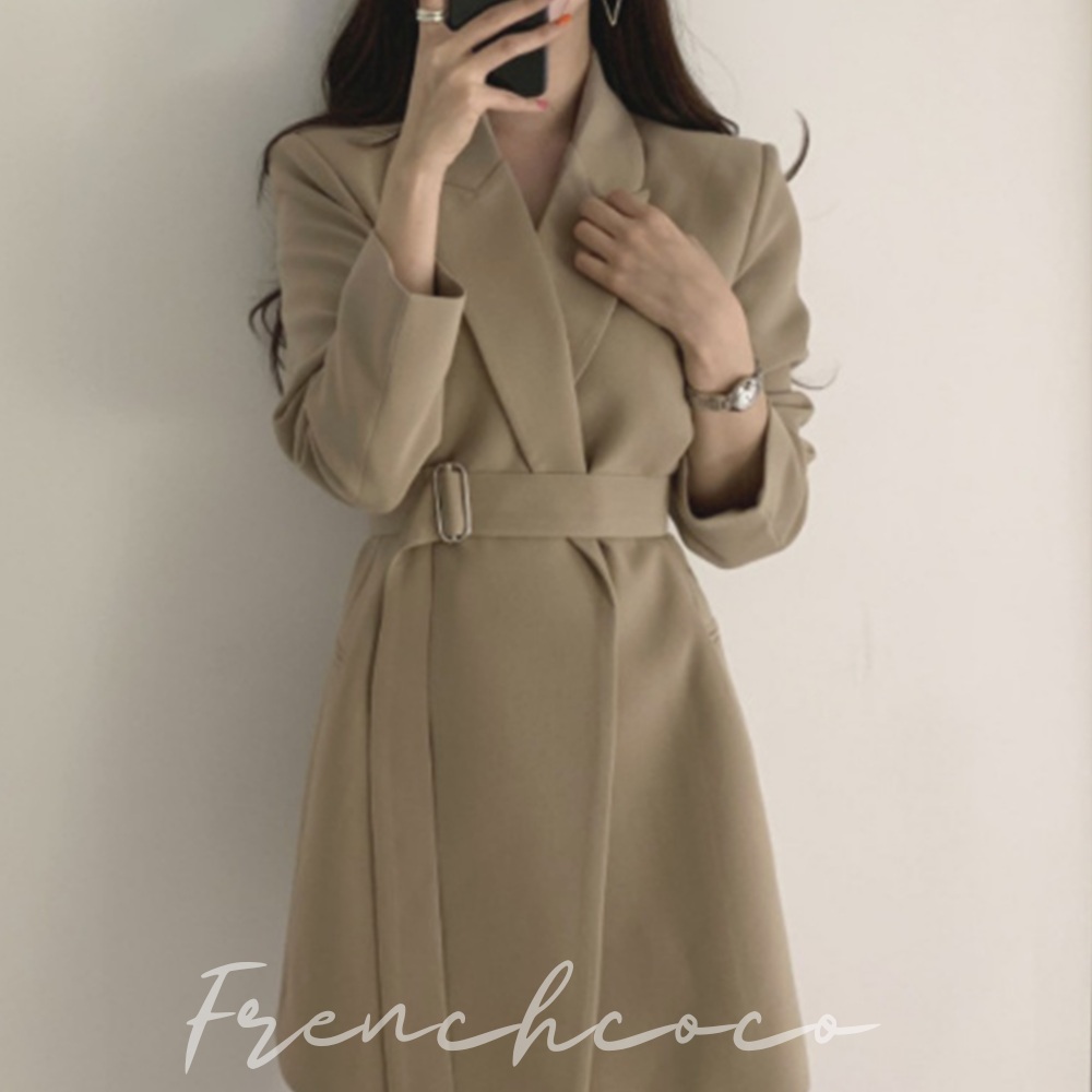 프렌치코코 봄 하객 원피스 블레이져 재킷 투피스 하객룩 밸투