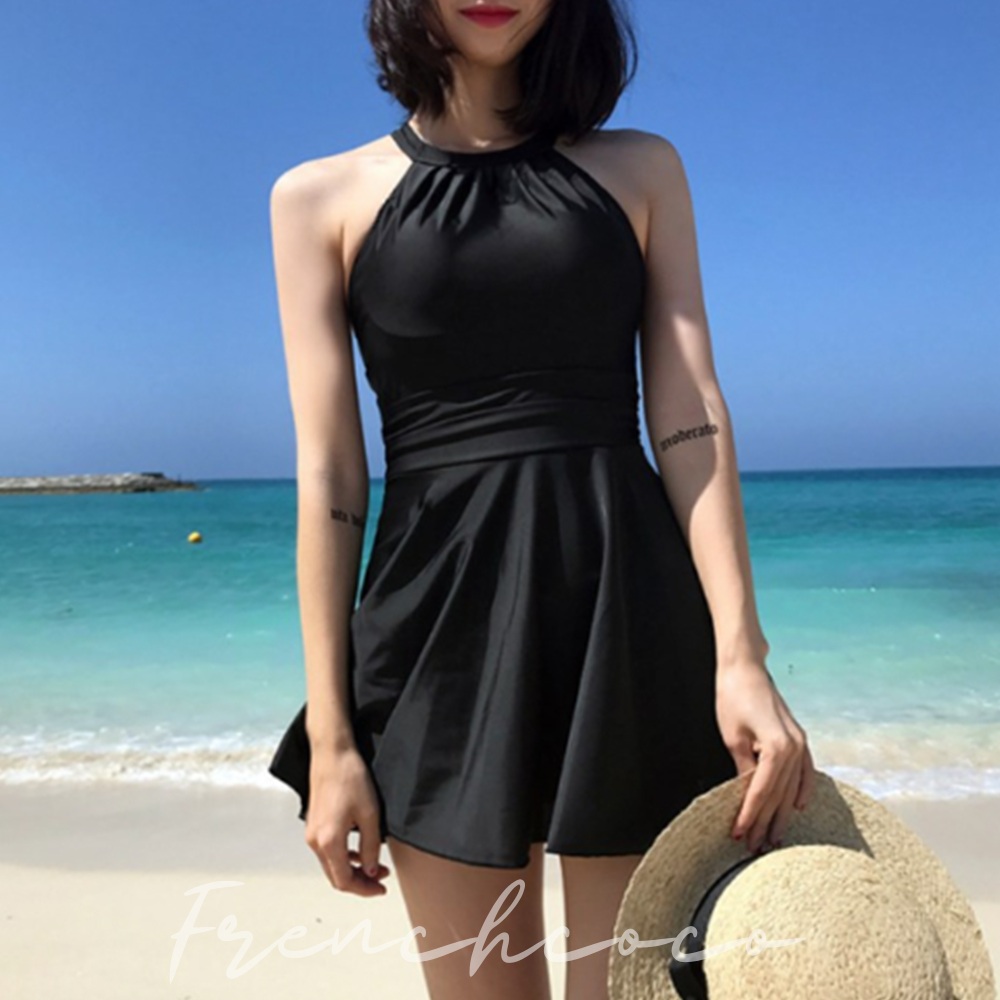 프렌치코코 원피스수영복 여성 바캉스룩 모노키니 호캉스룩 - 상품 이미지