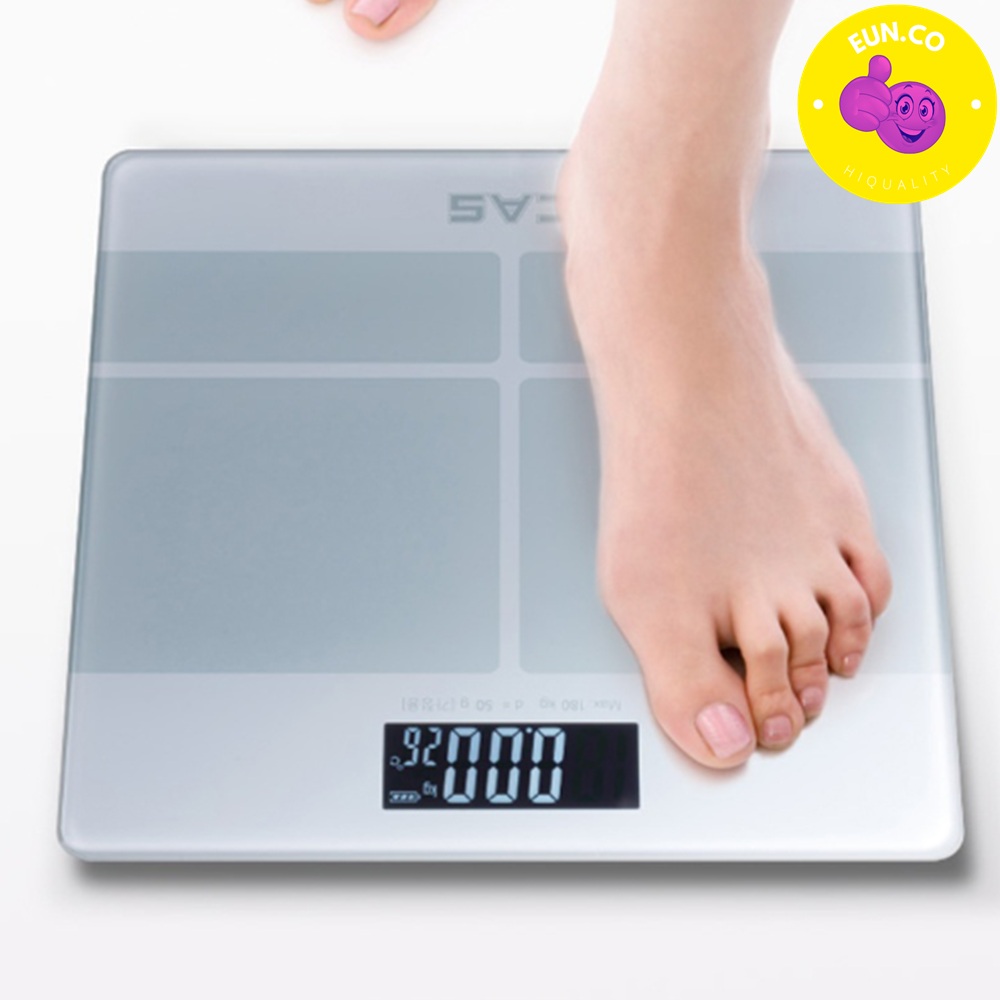 강화유리 스마트체중계 전자체중계 자동전원 실내온도