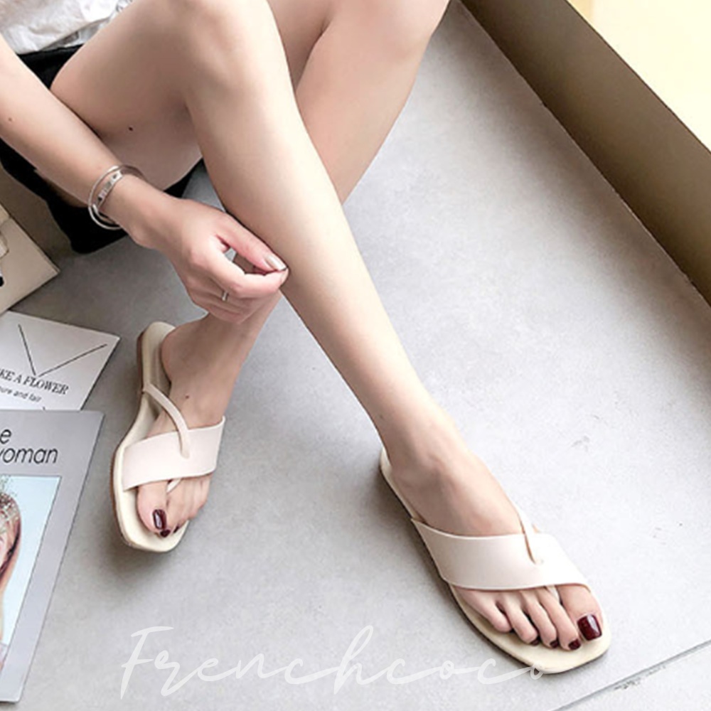 프렌치코코 4컬러 젤리 쪼리 슬리퍼 조리 여름 패션