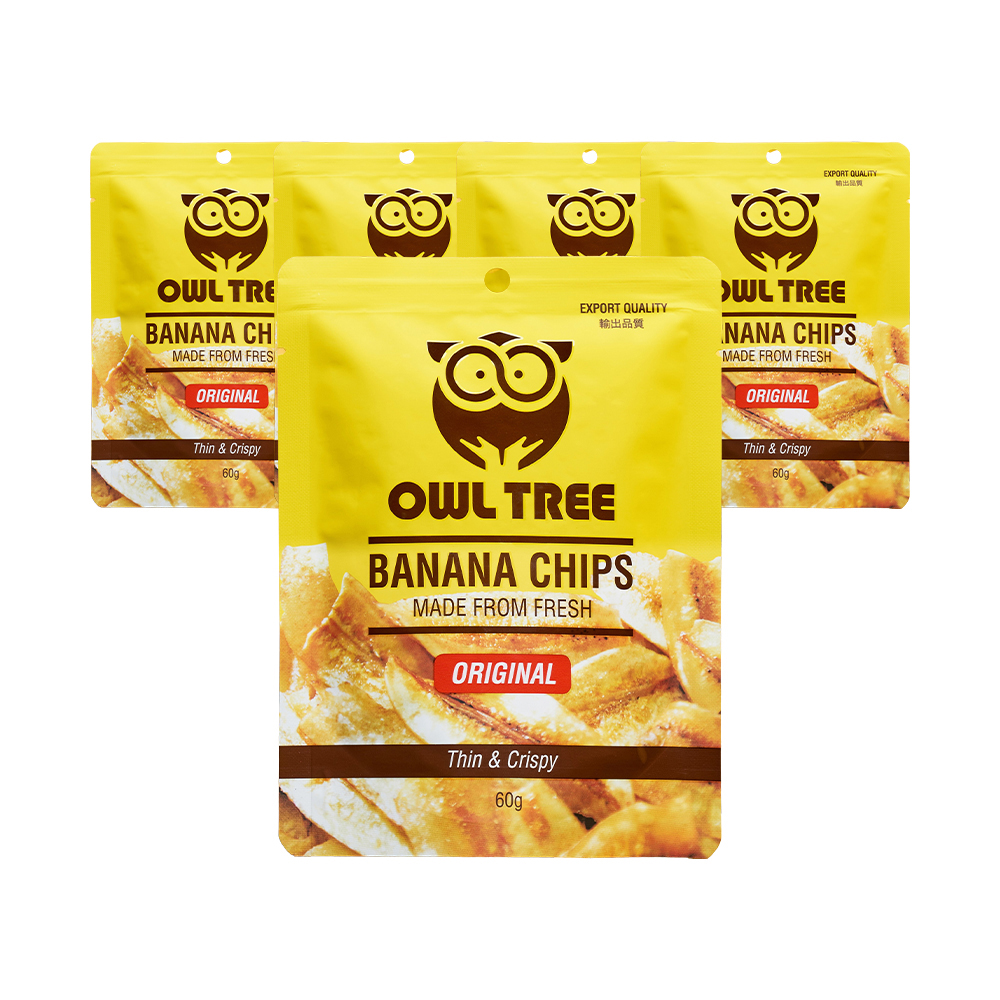 오울트리 바나나칩 오리지널 60g x 5봉