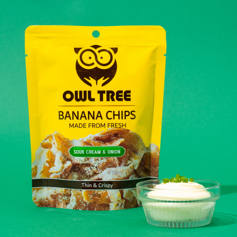 오울트리 바나나칩 샤워크림&어니언맛 60g 3봉