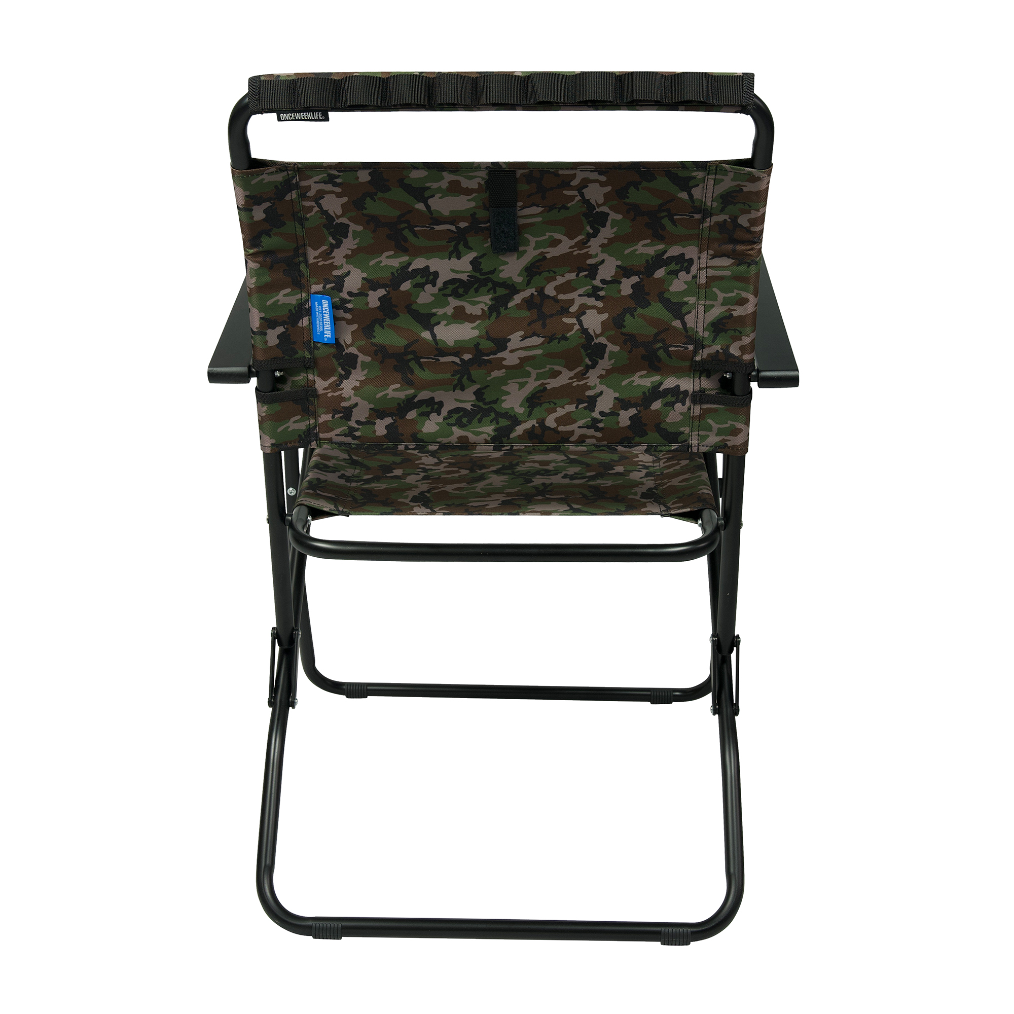원스위크라이프 캠핑 접이식 폴딩 휴대용 경량 로버 체어 카모
