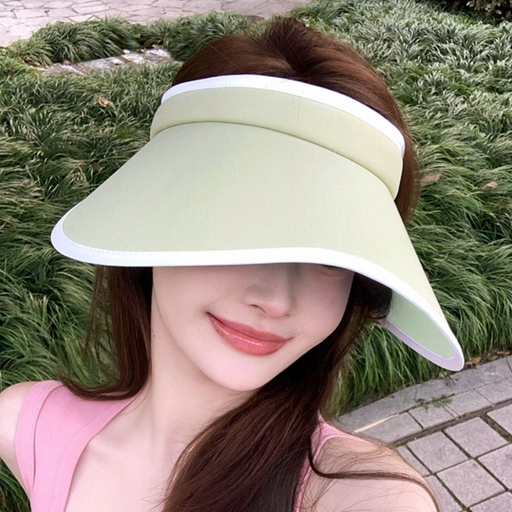 자외선차단 돌돌이 썬캡 여름 여성 와이드 챙모자 G
