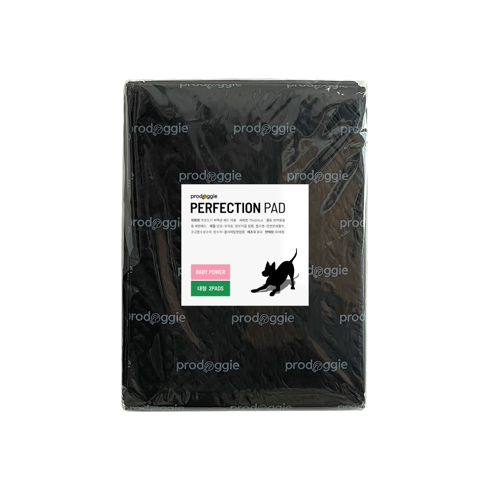 샘플 체험팩 프로도기 퍼펙션 배변패드 베이비파우더향 초강력흡수 두꺼운패드 대형, 2매입, 1개