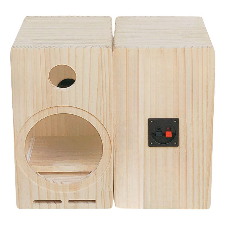 DIY 스피커 만들기 6.5인치 미로형 원목 스피커통 6.5인치 양방향 미로형 단일 스피커 만능형