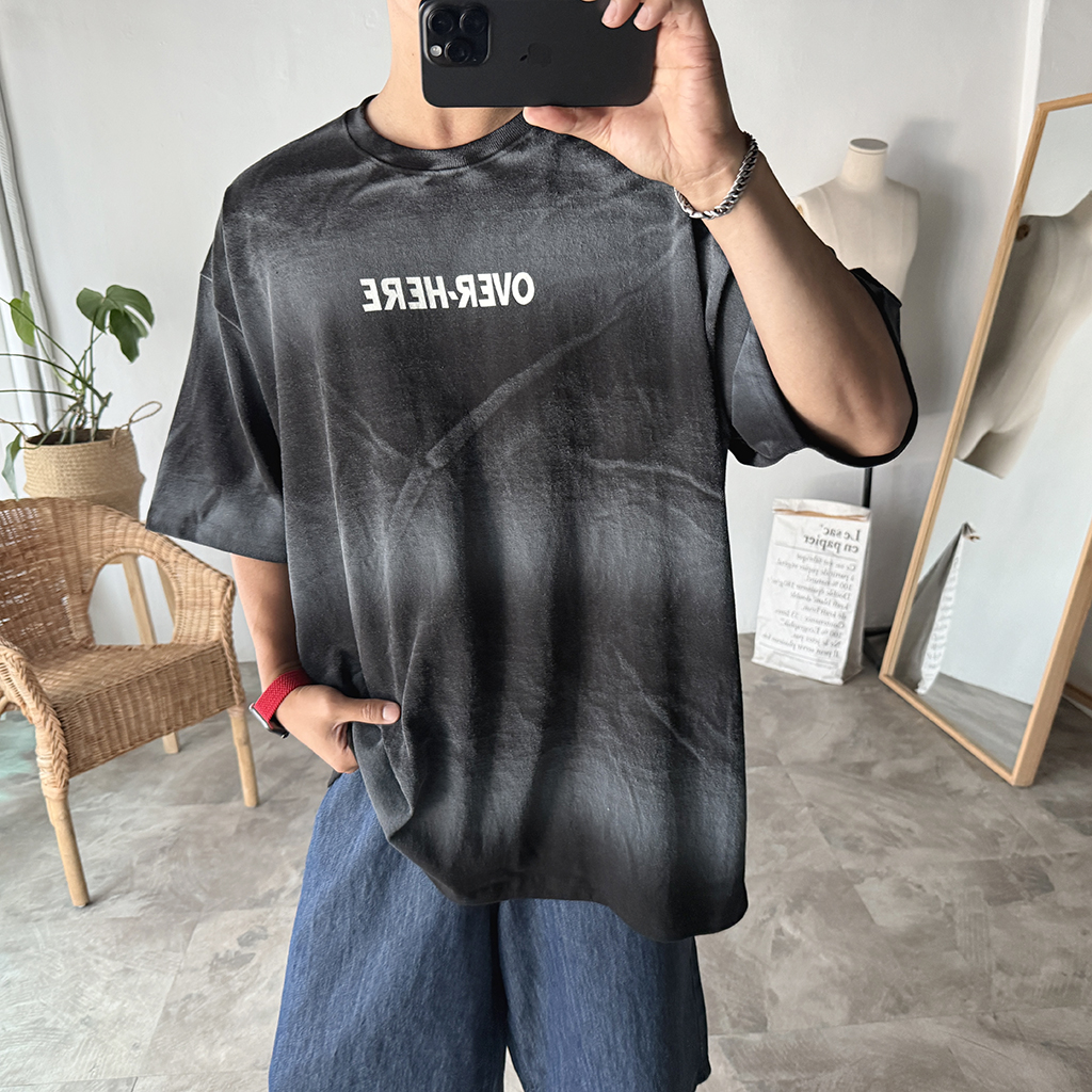 남자 빅사이즈 반팔 도톰한 10수 티셔츠 XL-4XL - 상세 이미지 5