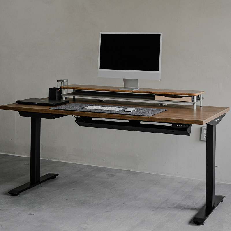 오프레임 LARGO 모션데스크 라르고 프리미엄 독일OKIN사 듀얼 모터 전동 3단 높이조절 책상