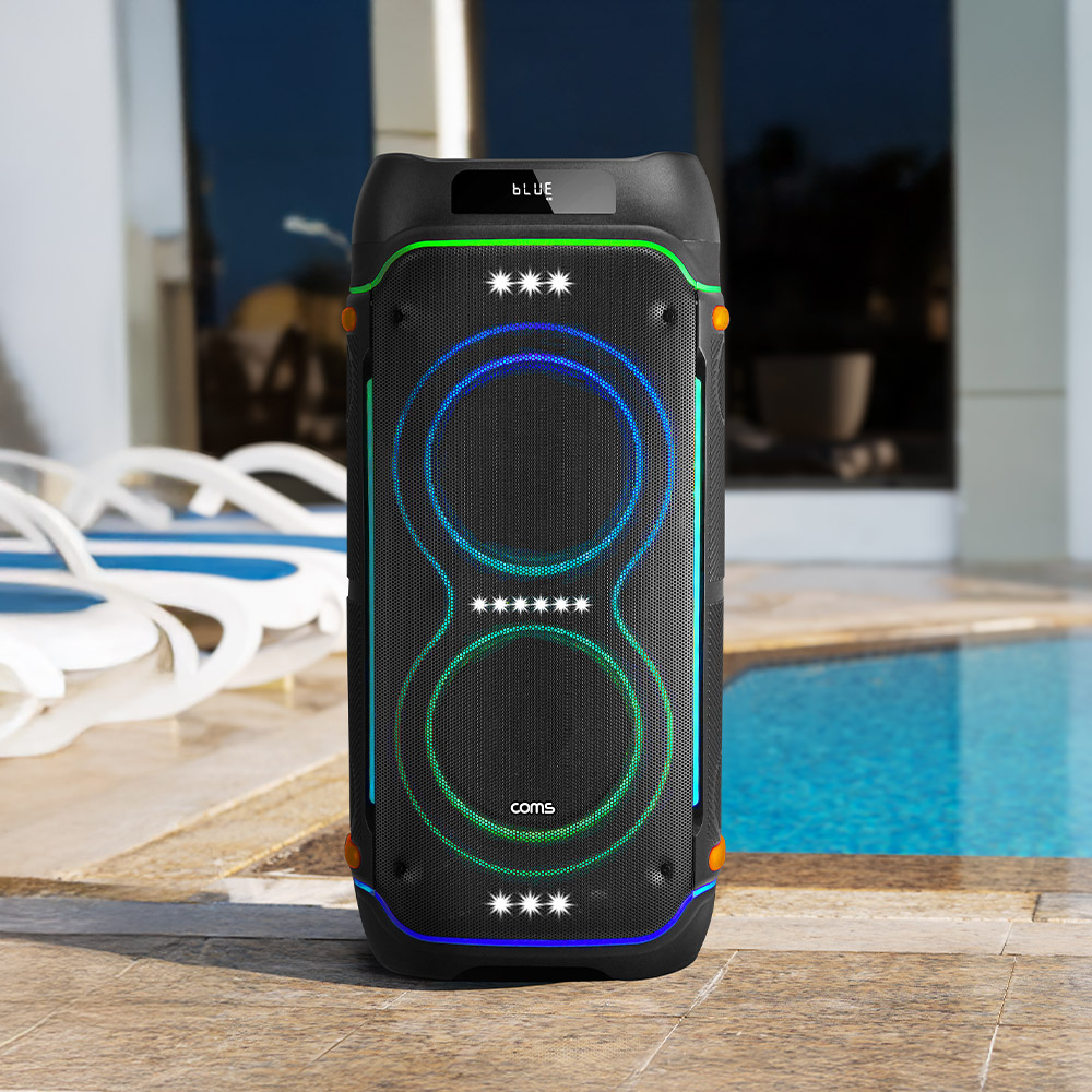 블루투스 무선마이크 이동식 스피커 KY8100S5 1000스피커+무선2개 - 상세 이미지 3