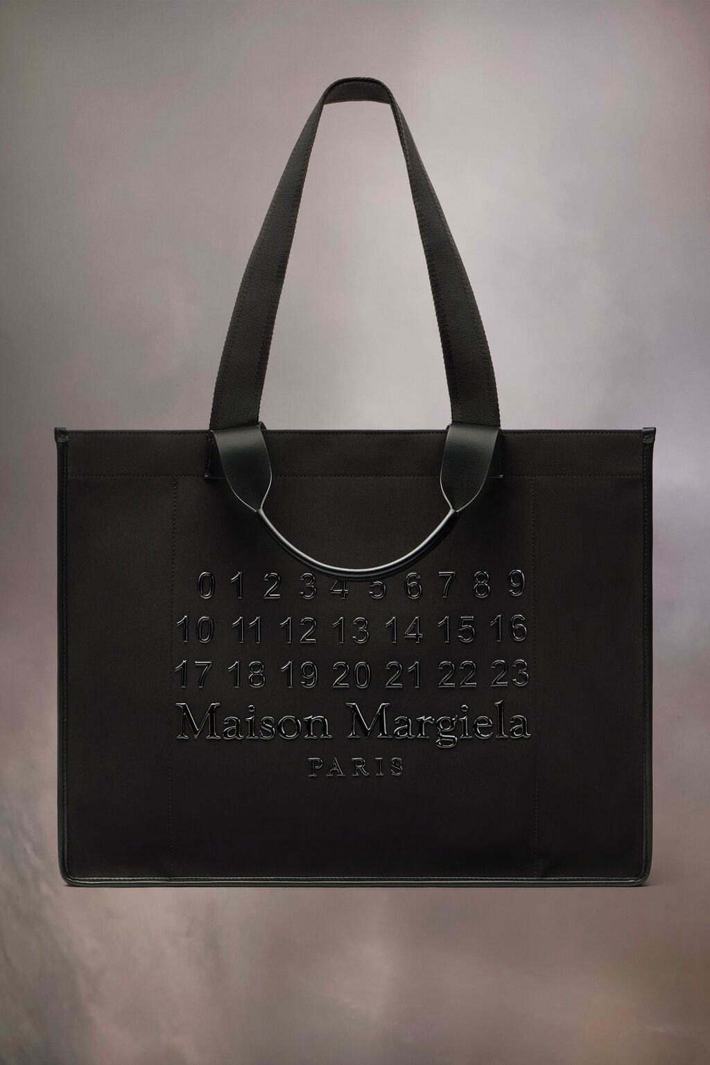 메종 마르지엘라 토트백 카바스 쇼핑백 라지 블랙 Cabas Shopping Bag Vertical SB2WC0003P7276HA200 - 상세 이미지 2