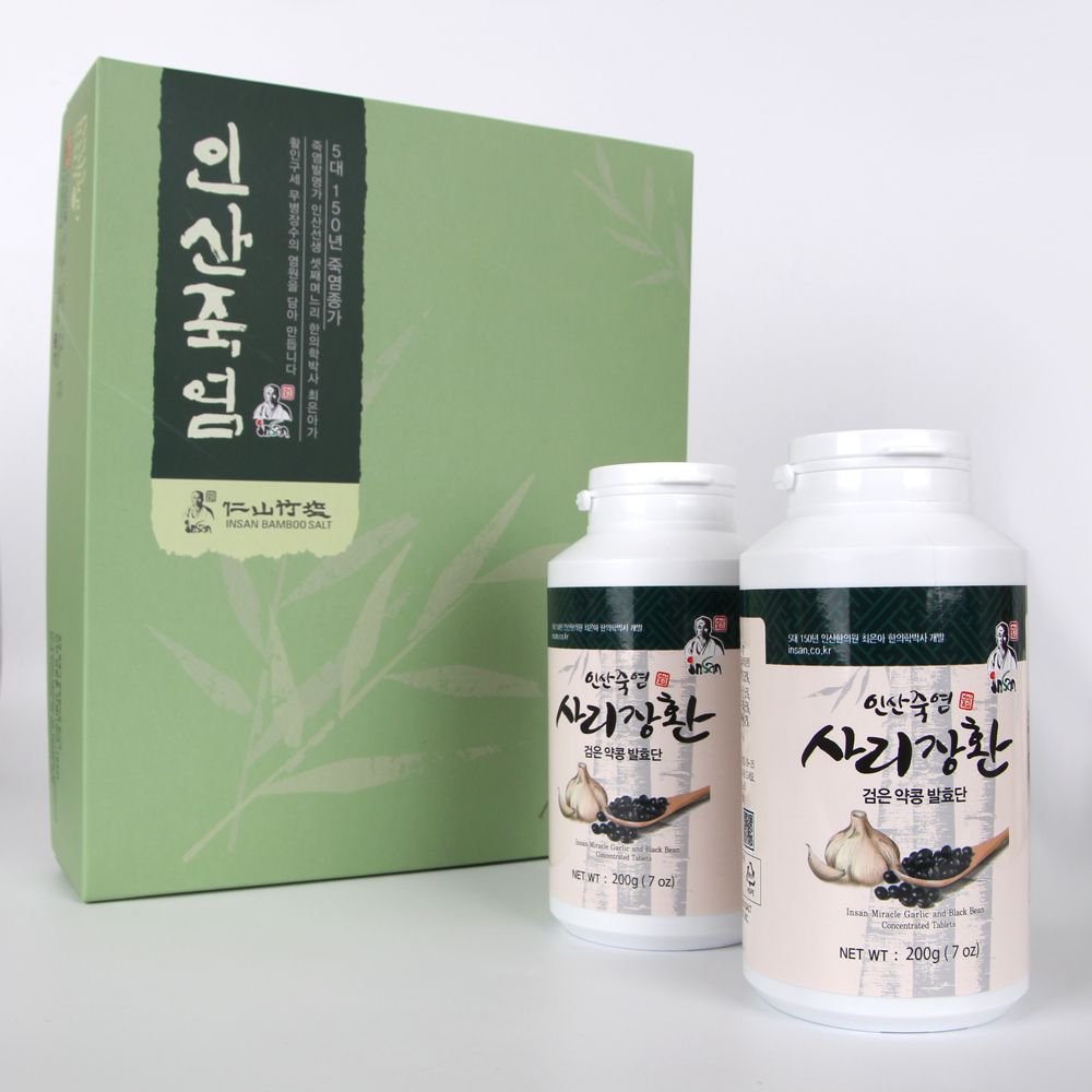 인산죽염 사리장환 2개 선물세트 [200g] - 상세 이미지 4