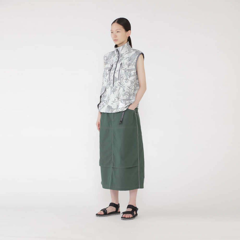 앤드원더 스커트 GRAMICCI x and wander nylon double knee skirt 25SS 뒷트임 5745152513 - 상세 이미지 4