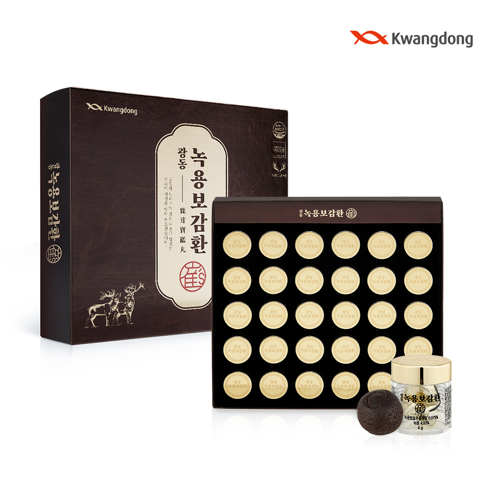 광동 녹용보감환 침향환 침향 효능 침향단 30환, 2개 제품 이미지