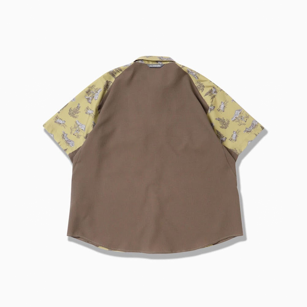 앤드원더 셔츠 hiking club tech shirt 25SS 반팔 5745153051 - 상세 이미지 2