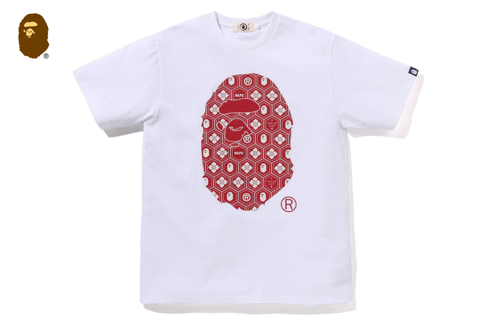 베이프 반팔티 TRADITIONAL JAPANESE PATTERN APE HEAD TEE 4월 신상 1L20-109-001 - 상세 이미지 3