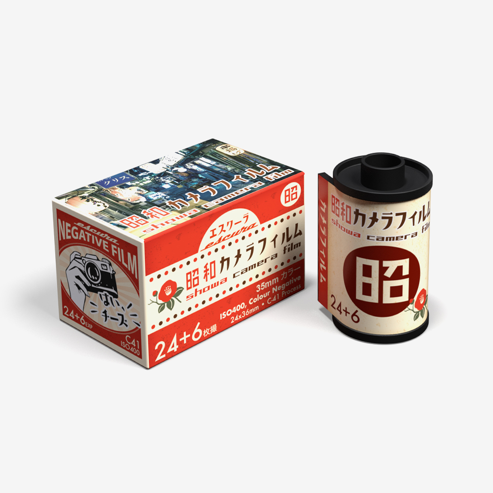 ESCURA 에스쿠라 35mm 롤 컬러 필름카메라용 쇼와SHOWA ISO400 30장 1롤 - 상세 이미지 2