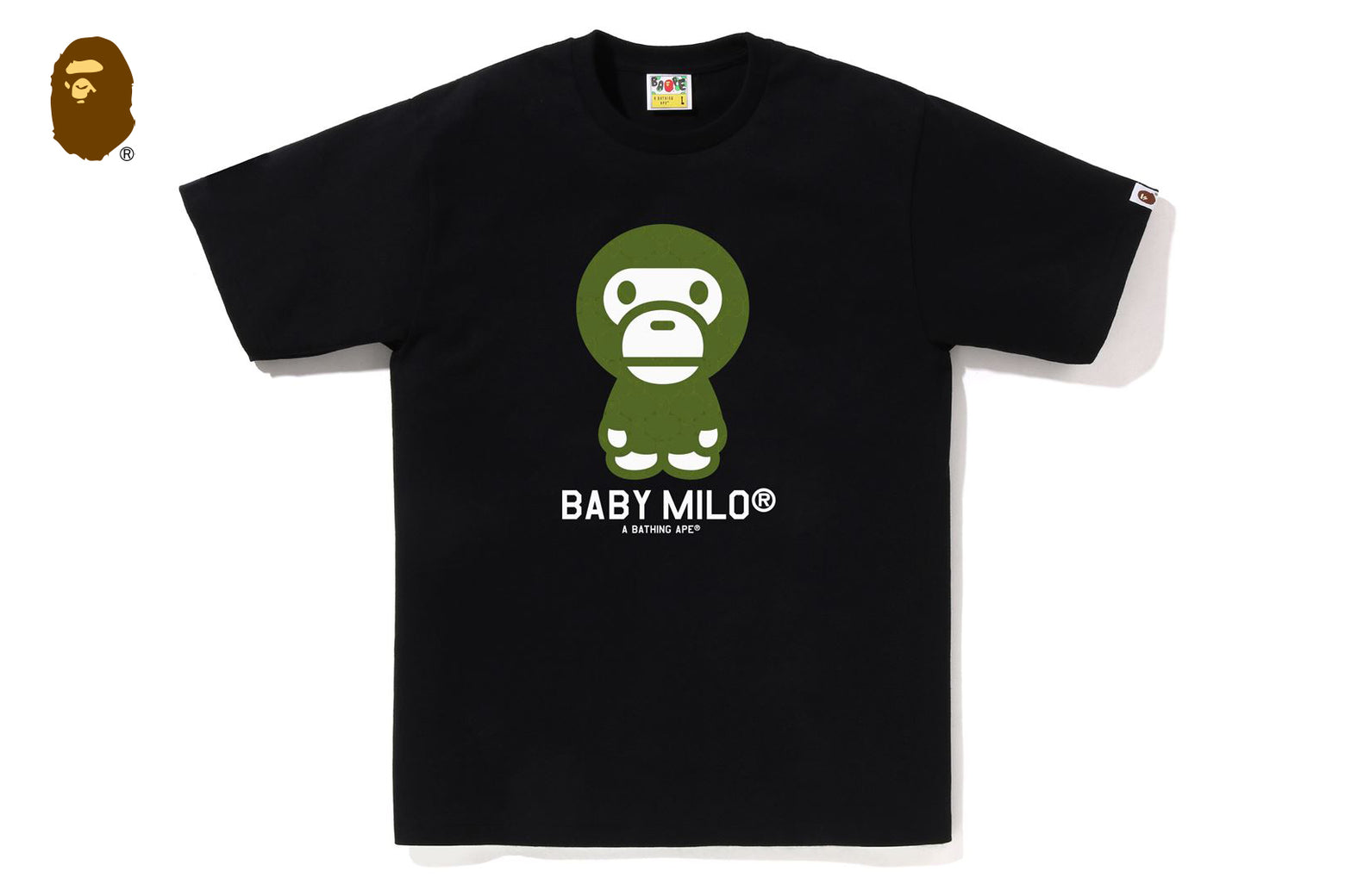 베이프 반팔티 COLLEGE MONOGRAM BABY MILO TEE 4월 신상 2L30-110-008 - 상세 이미지 5