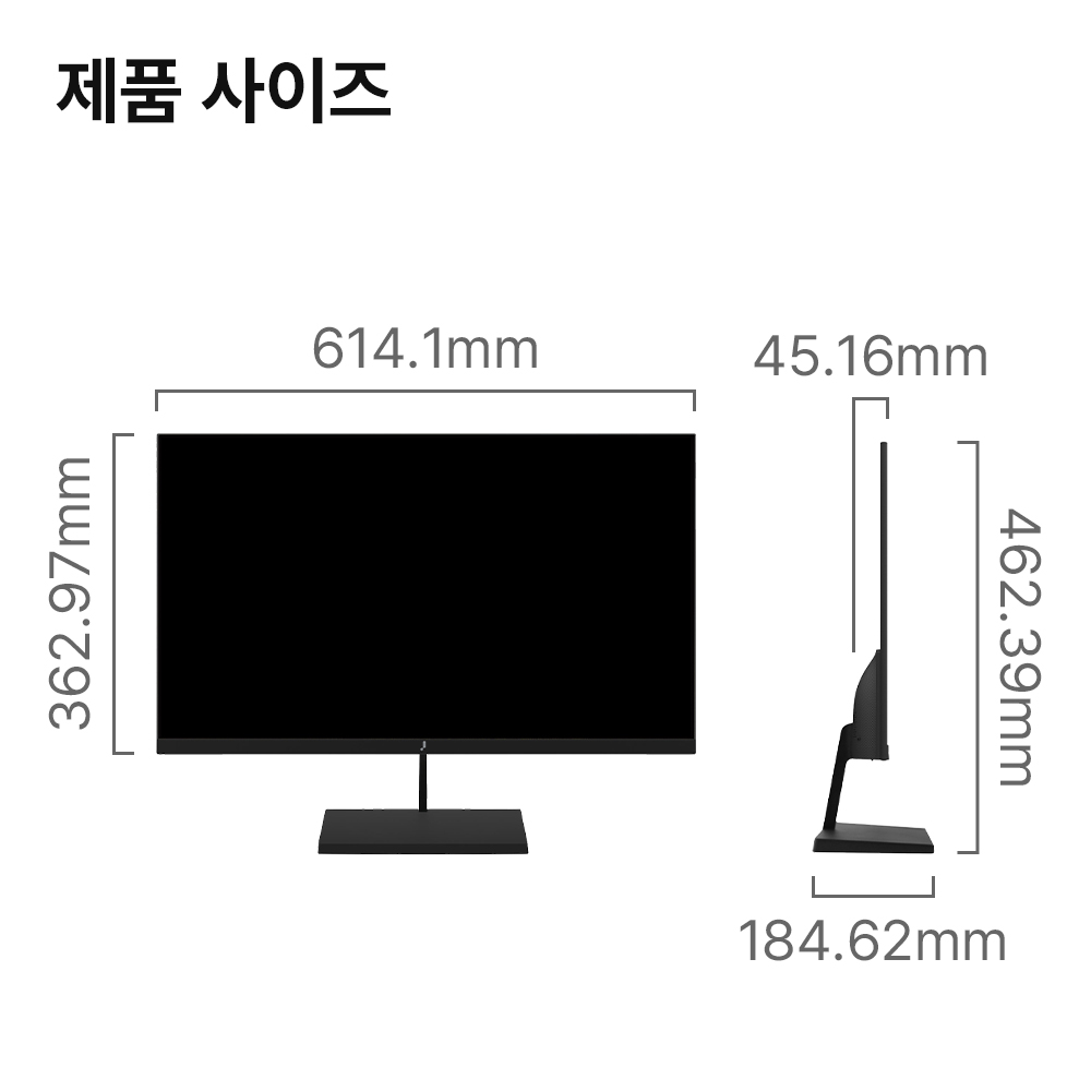 주연테크 V27Q100 QHD IPS 100Hz 컴퓨터 모니터 68~69cm(27인치), 일반 이미지 7