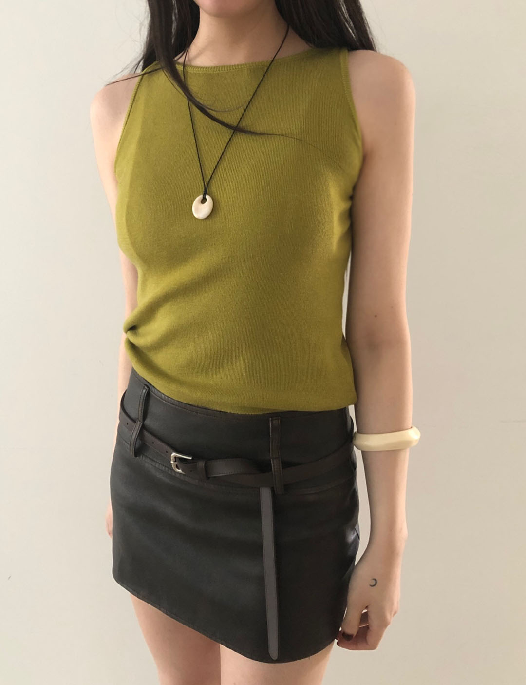 Marble Pendant Necklace 마블 펜던트 네크리스 (길이 조절 가능) 상세 이미지 17
