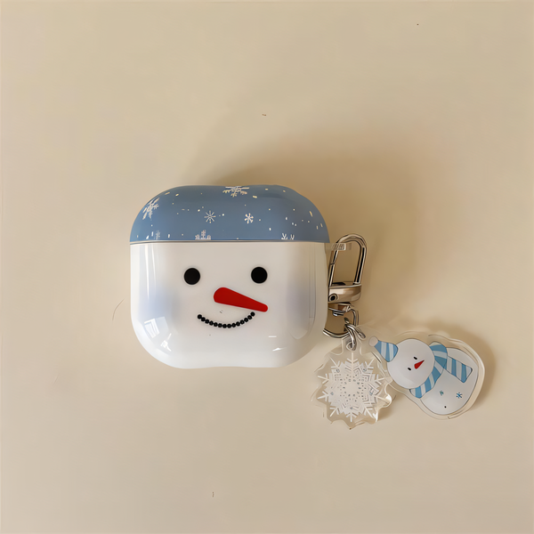 에어팟 4세대 겨울 눈사람 케이스