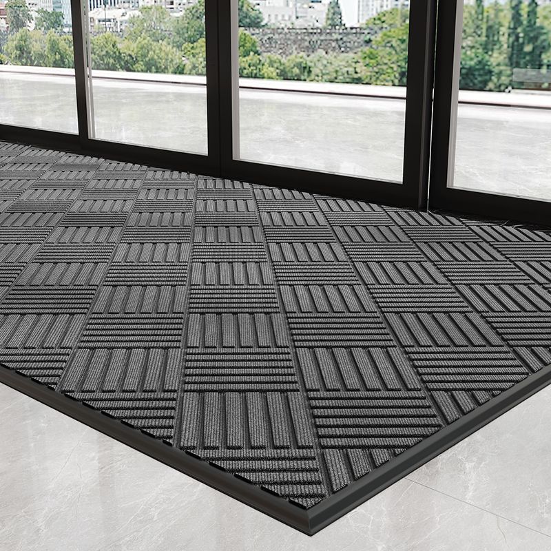 출입구 현관 매트 깔판 호텔 빌딩 입구 카페트 헤링본_ 스톤그레이 150x220cm